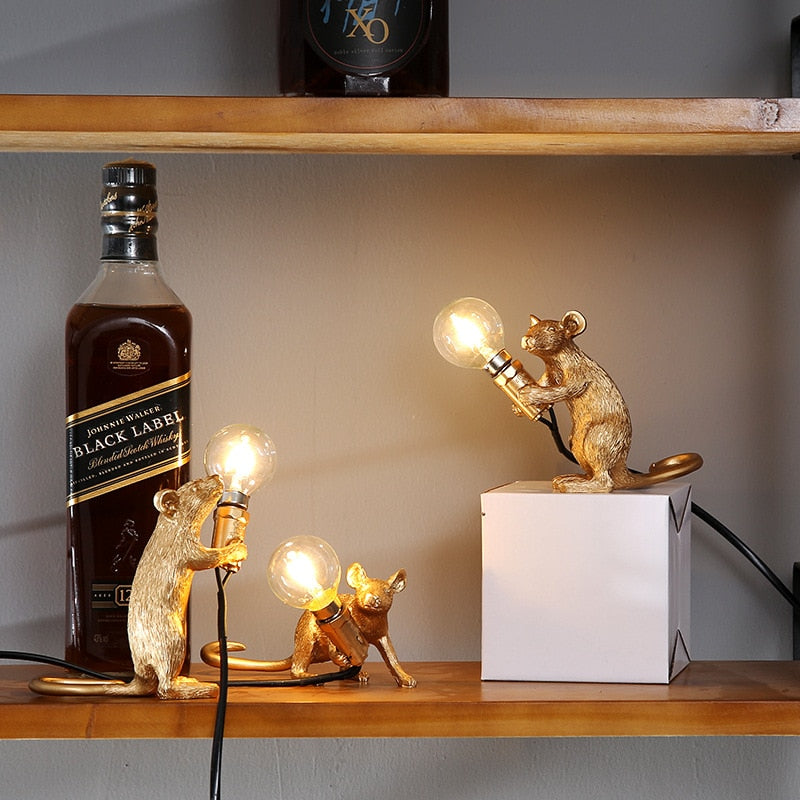 LUMIMOUSE – Creatieve en Unieke Tafel- of Kastlamp