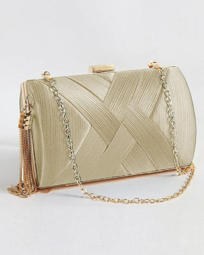 Moderne handtas met kwastje voor dames – Selora CharmTassel - Glamorix