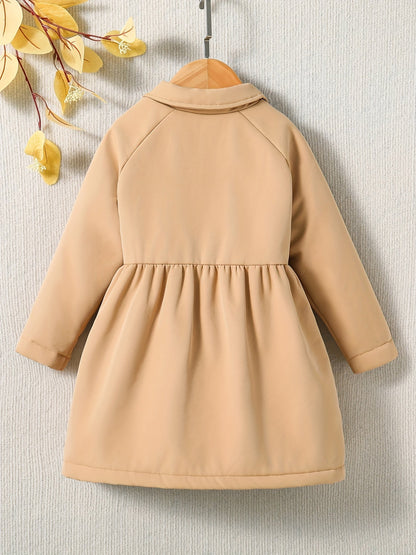 LIV - Winterjas voor kleutermeisjes met fleece voering