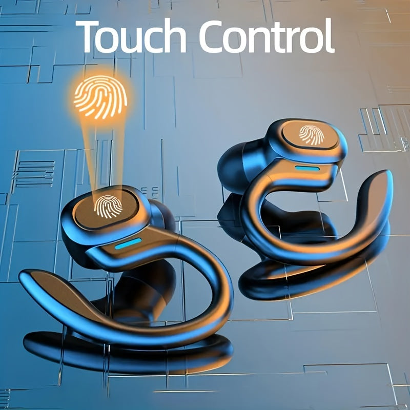 Waterdichte draadloze oordopjes met ergonomische pasvorm en touch control – SONIQFIT MotionBuds - Glamorix