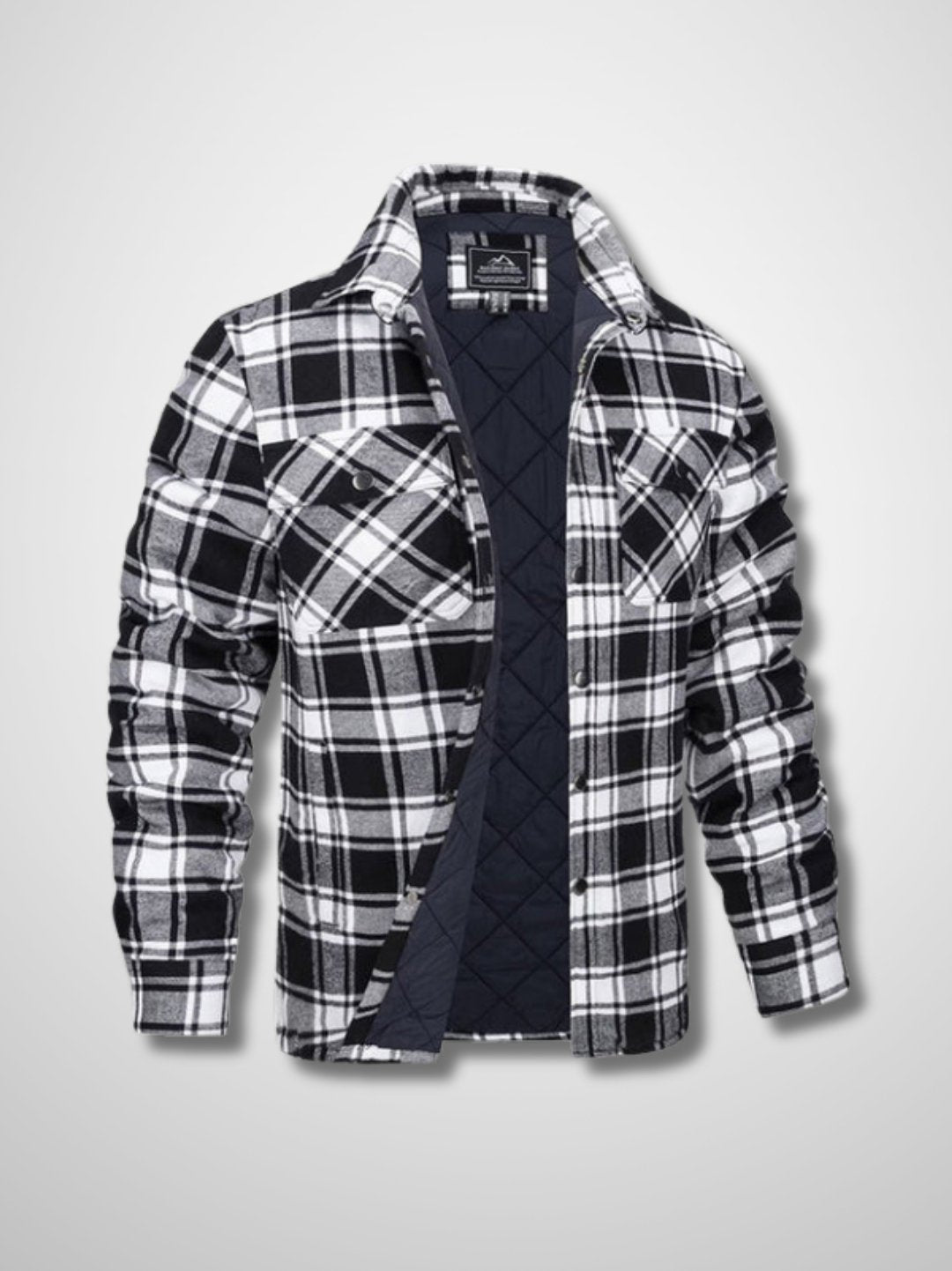 LOGAN - Heren flanellen knoopjack voor een casual en stoere look