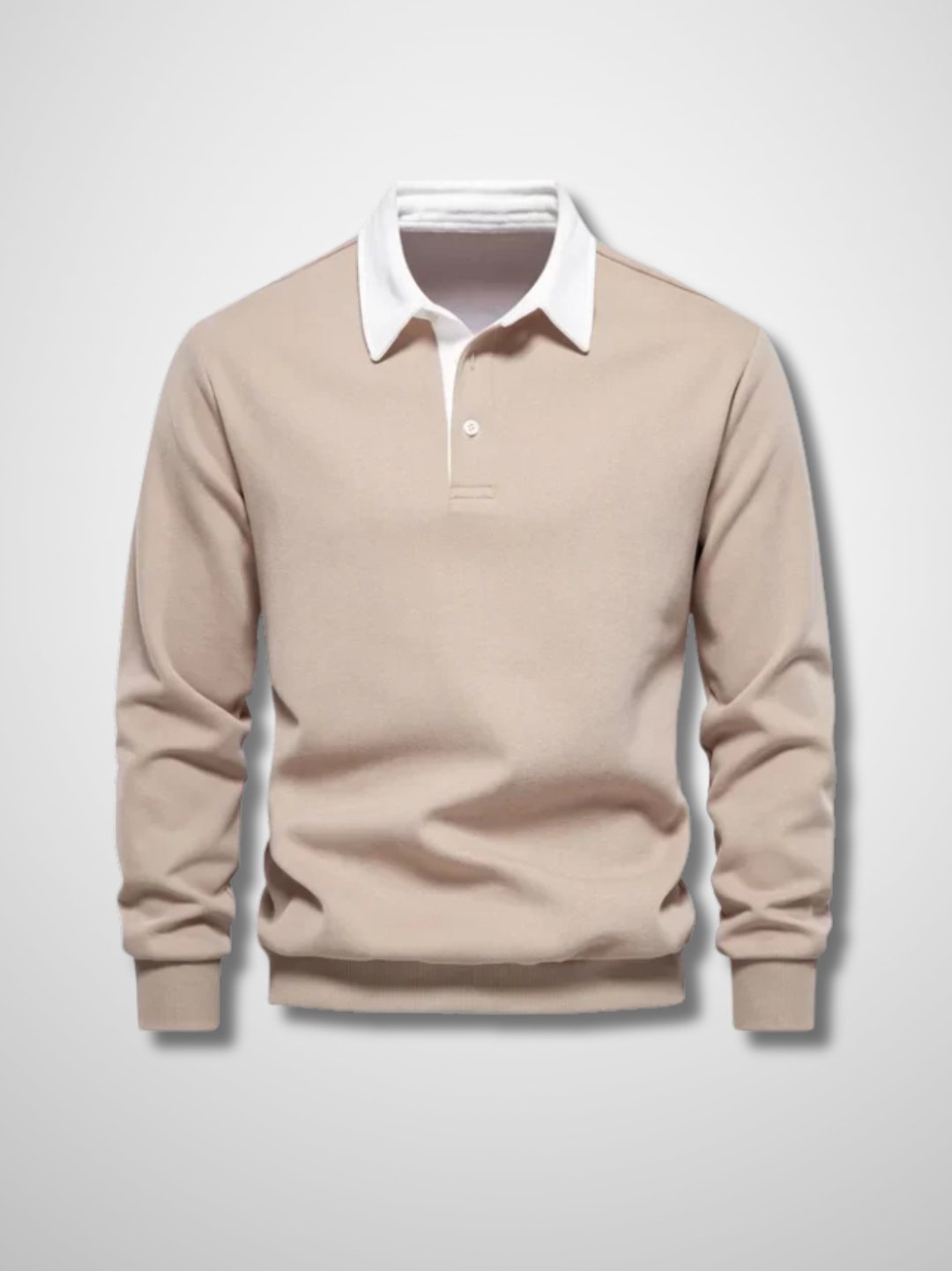 LUCAS - Lange mouwen polo trui voor heren