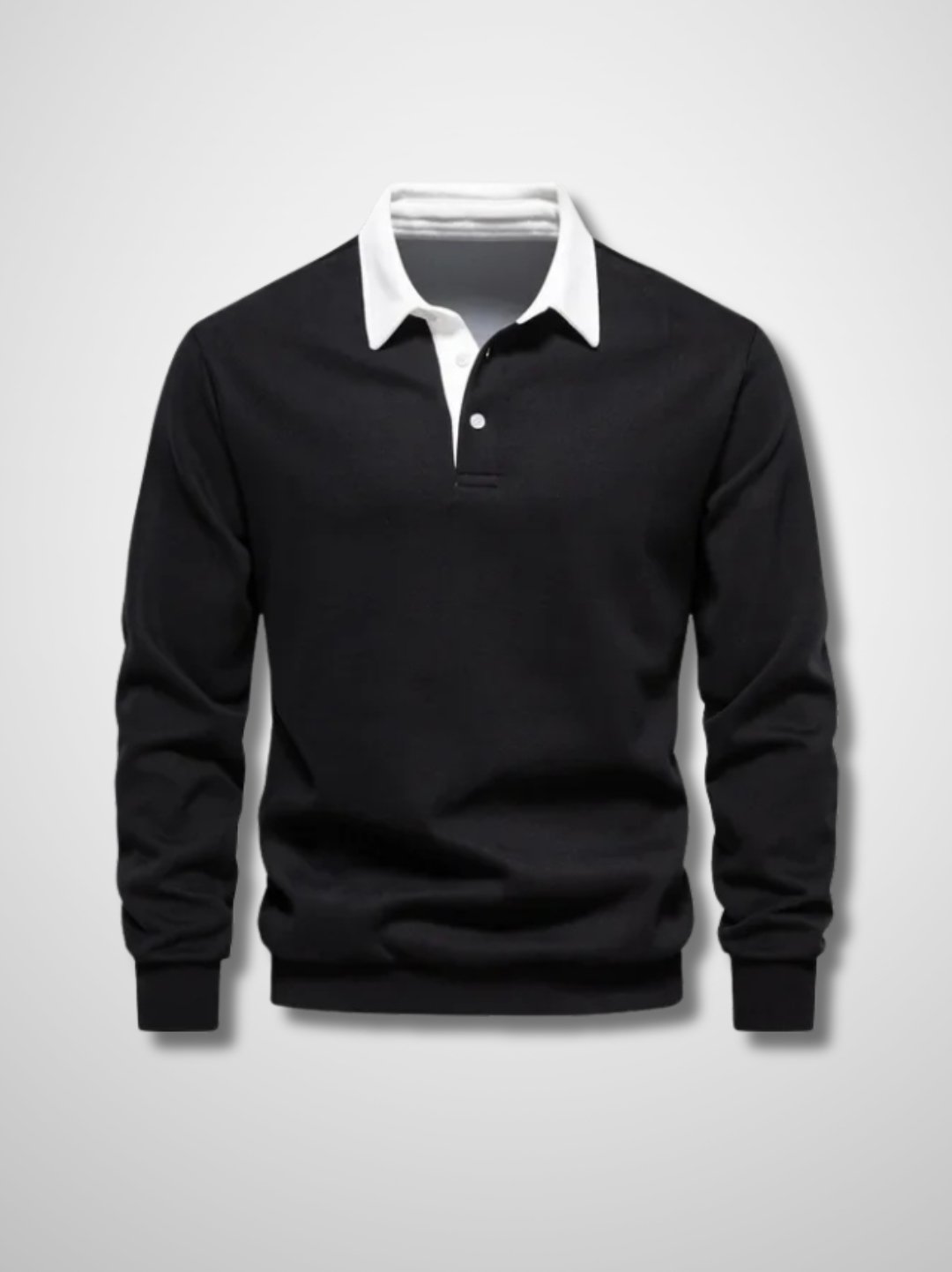 LUCAS - Lange mouwen polo trui voor heren