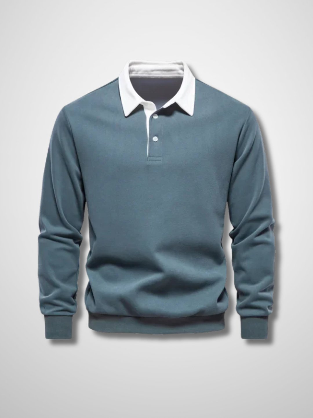 LUCAS - Lange mouwen polo trui voor heren