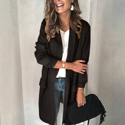 EVELYN - Lang en elegant damescolbert voor een verfijnde look