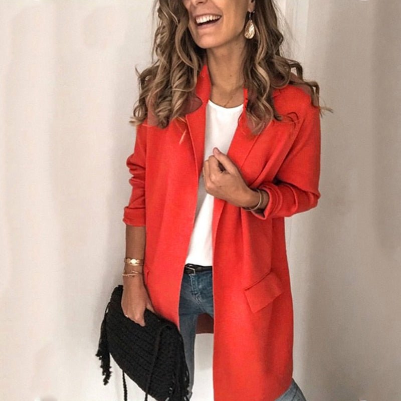EVELYN - Lang en elegant damescolbert voor een verfijnde look