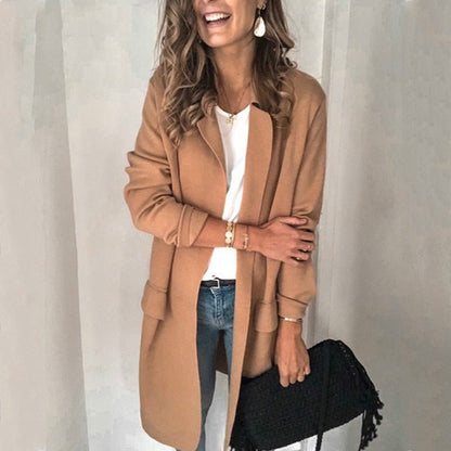 EVELYN - Lang en elegant damescolbert voor een verfijnde look
