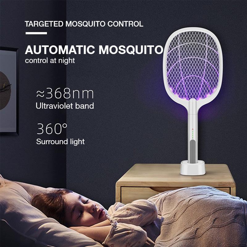 INSECTAWAY – 2-in-1 Muggenlamp en Muggenracket