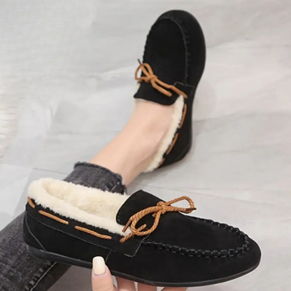 Warme damesschoenen met fleecevoering en moderne look – SYLÉA - Glamorix