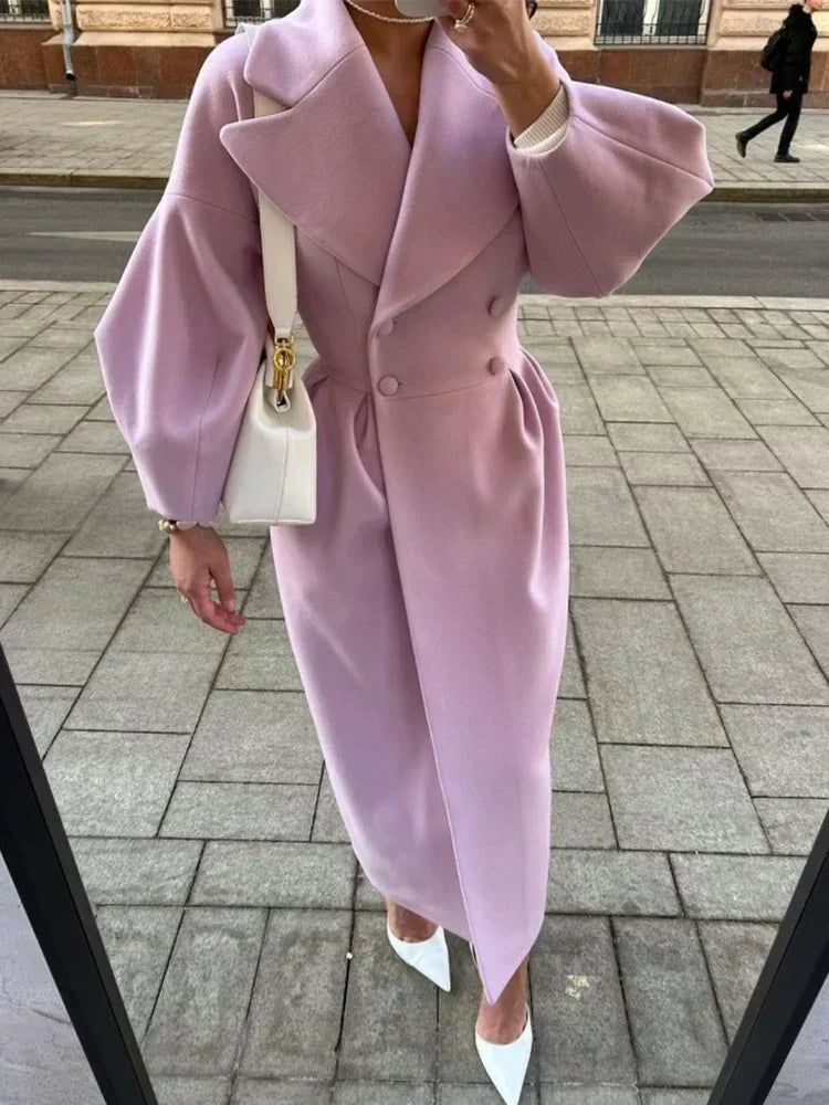 ELIZA - Elegante trenchcoat met dubbele riemen voor dames