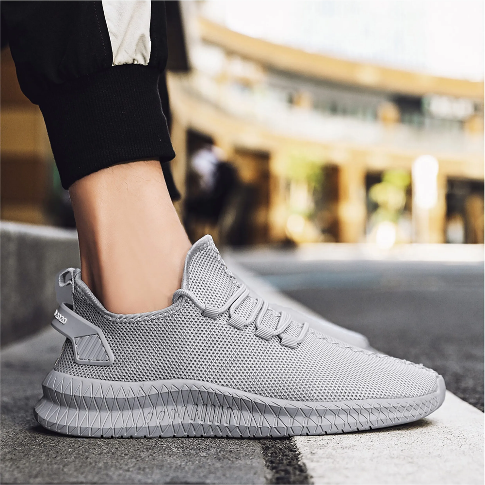 Ademende Hardloopschoenen met Extra Steun voor Actieve Mannen – DYNAMIC RUNNER - Glamorix