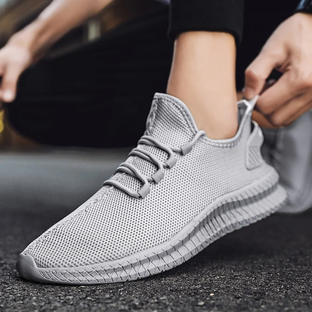 Ademende Hardloopschoenen met Extra Steun voor Actieve Mannen – DYNAMIC RUNNER - Glamorix