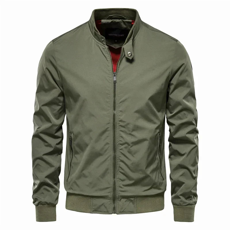 LUCAS - Minimalistisch heren bomberjack met moderne flair