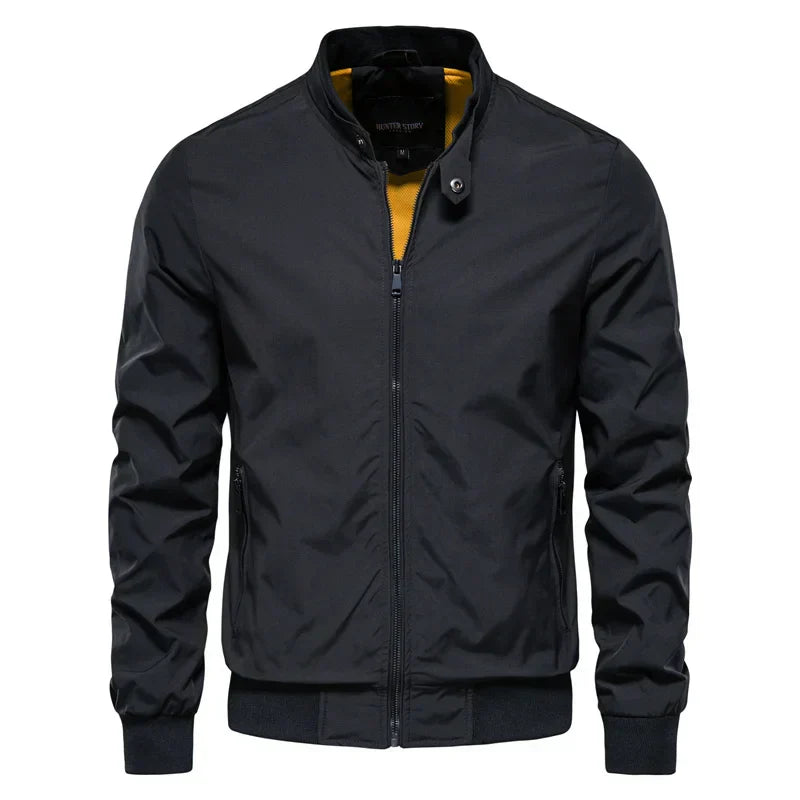 LUCAS - Minimalistisch heren bomberjack met moderne flair