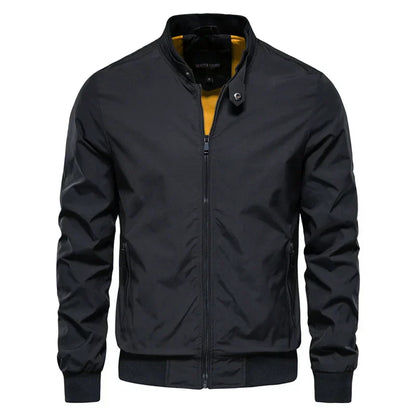 LUCAS - Minimalistisch heren bomberjack met moderne flair
