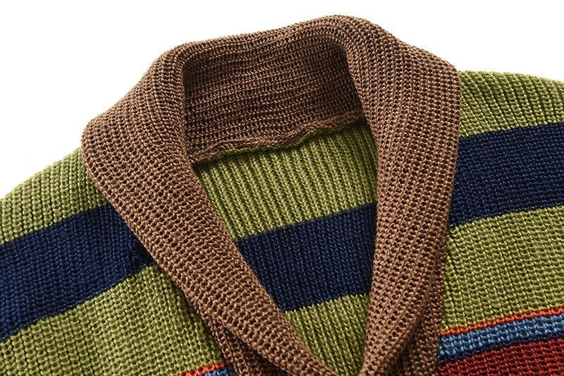FINN - Veelkleurige heren trui met uniek design