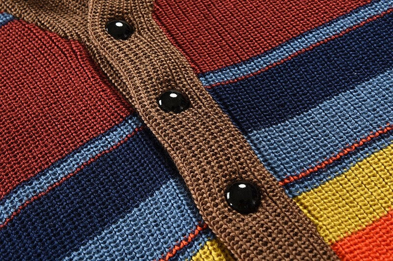 FINN - Veelkleurige heren trui met uniek design