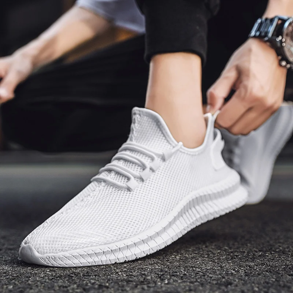 Ademende Hardloopschoenen met Extra Steun voor Actieve Mannen – DYNAMIC RUNNER - Glamorix