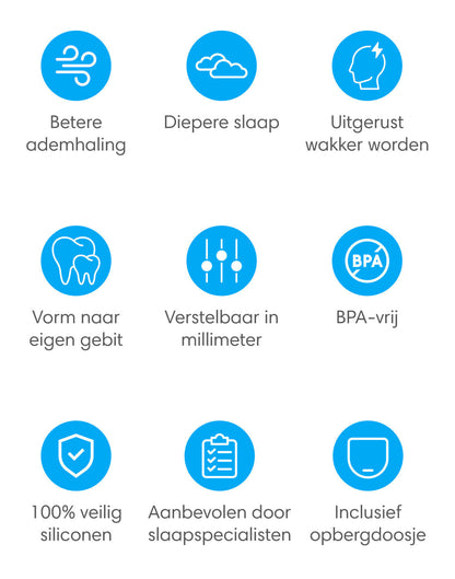 SLEEPCARE - Comfortabele Anti-Snurkbeugel voor Rustige Nachten