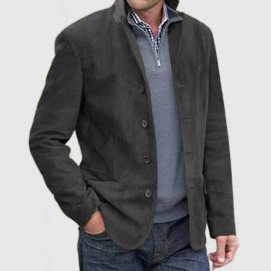 MASON - Casual button-up herenjack met tijdloze stijl