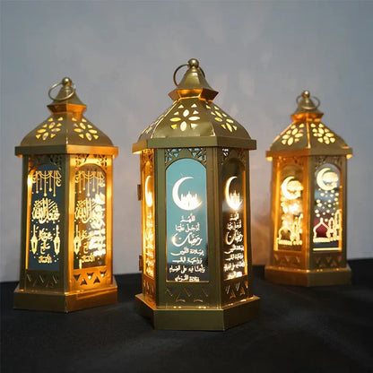 Glowara Noor – Warme feestlantaarn op zonne-nergie met retro design en LED-verlichting