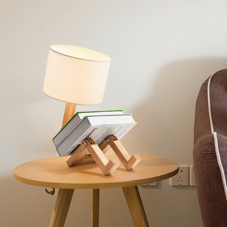 LUXREAD - Multifunctionele leeslamp met ingebouwde boekhouder