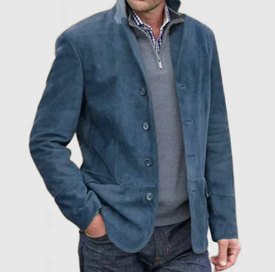 MASON - Casual button-up herenjack met tijdloze stijl