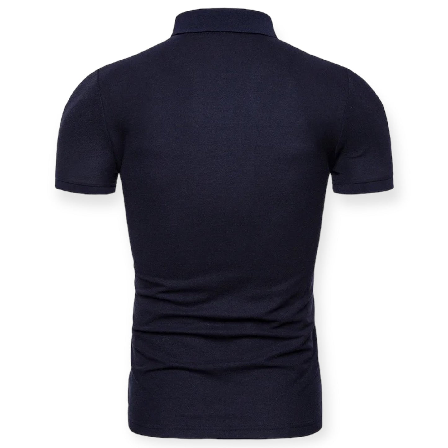 MILAN - Polo shirt met halve rits voor een moderne look