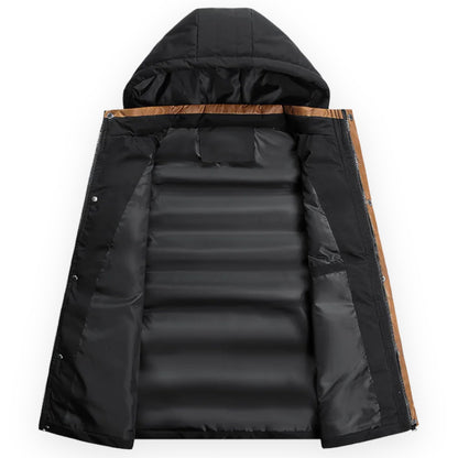 KELTON - Puffervest met capuchon voor heren voor ultieme warmte en comfort