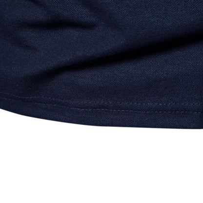 MILAN - Polo shirt met halve rits voor een moderne look