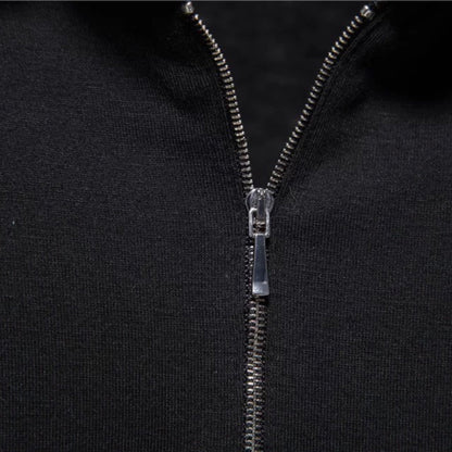 LEO - Shirt met korte mouwen en ritssluiting voor een moderne touch