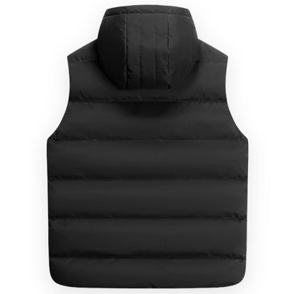 KELTON - Puffervest met capuchon voor heren voor ultieme warmte en comfort