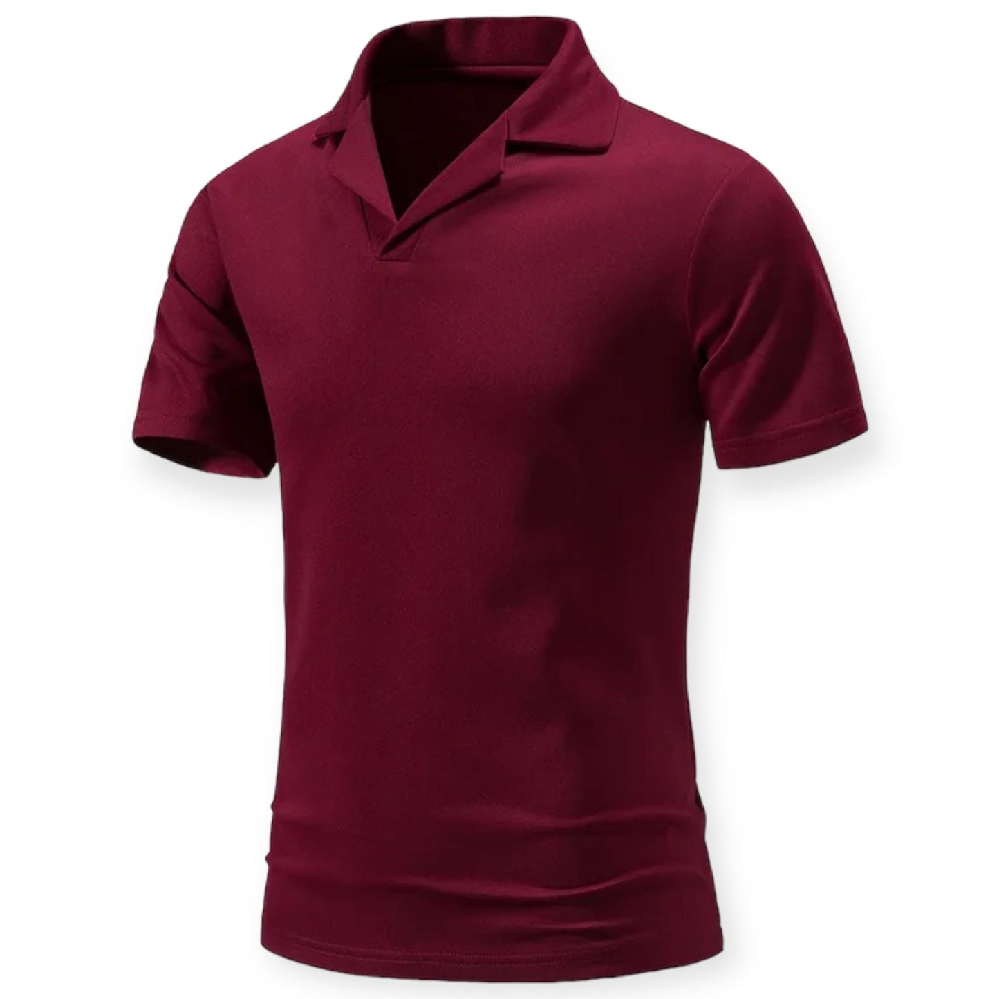 JASPER - Herenpolo met open kraag voor een stijlvolle casual look