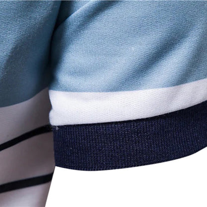 KENDRICK - Herenpolo met casual strepen voor een moderne look