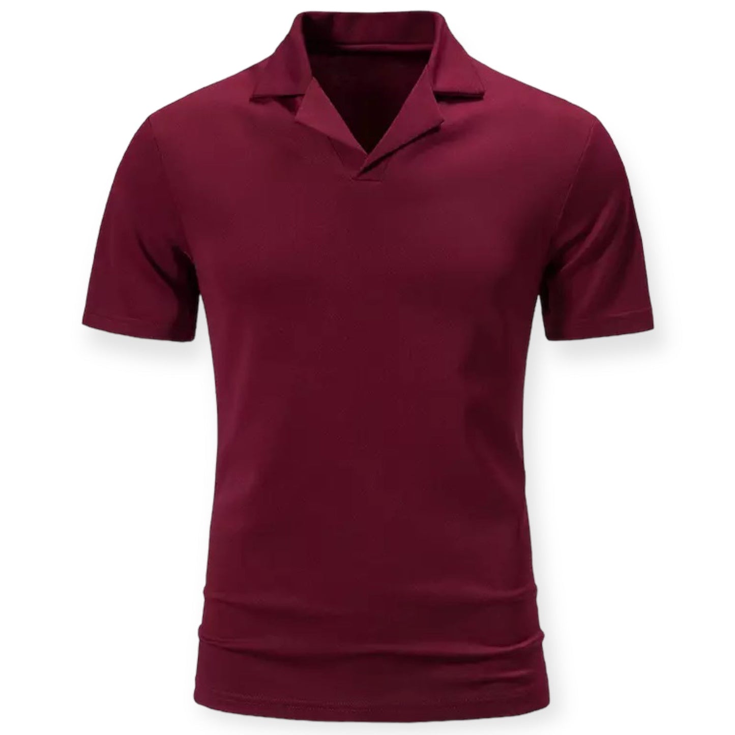 JASPER - Herenpolo met open kraag voor een stijlvolle casual look