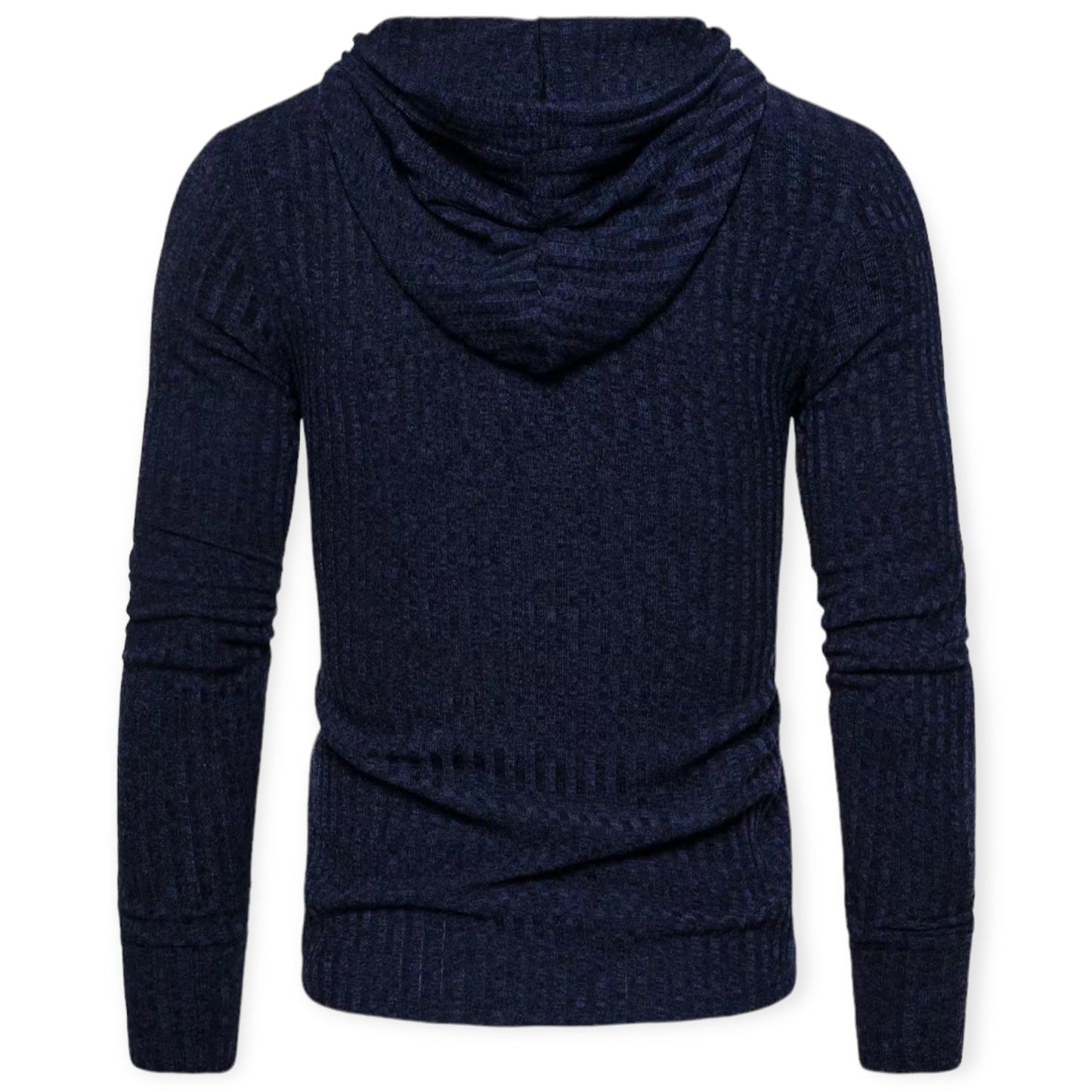 OREN - Gebreide hoodie met halve rits voor casual comfort