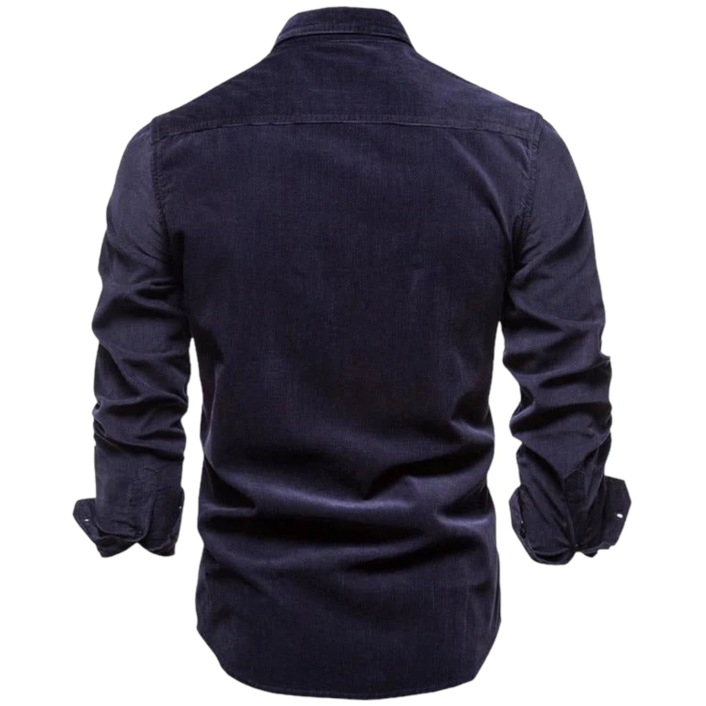 MASON - Herenoverhemd met lange mouwen en praktische zakken