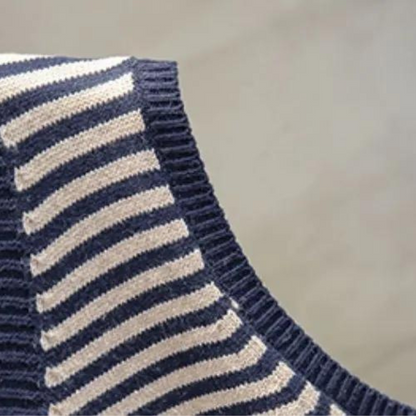 Zacht gebreid damesvest met handige zakken – MIRELIA - Glamorix