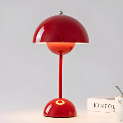 Moderne tafellamp met matte lichtdiffusie en strak design – LUMIVIA FrostGlow - Glamorix