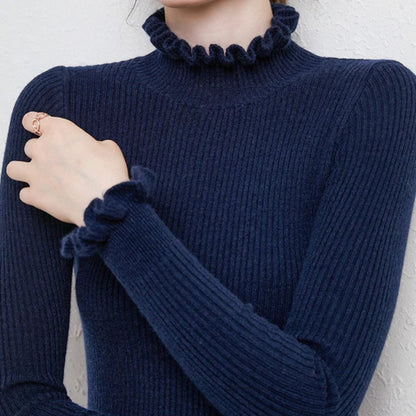 CELINE - Gebreide Damestrui met Col