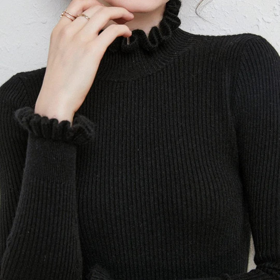 CELINE - Gebreide Damestrui met Col