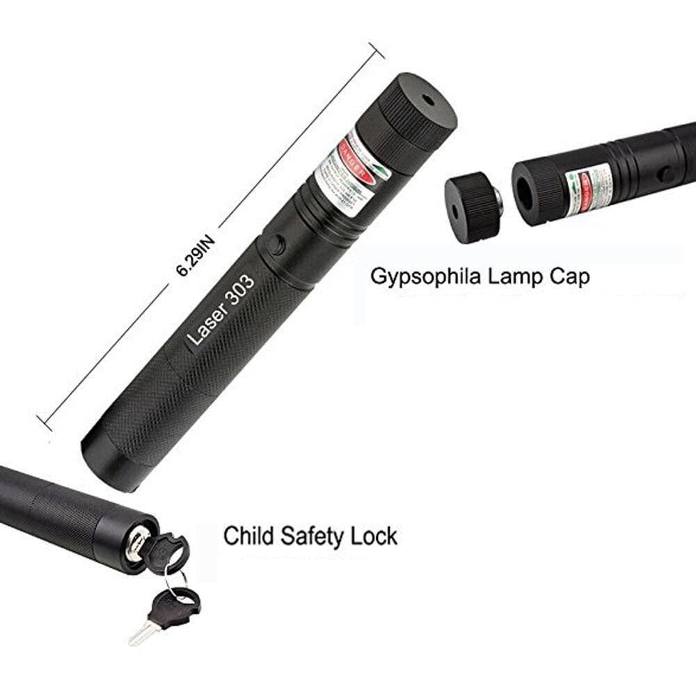 Krachtige laserpointer voor precisie en prestaties – PhotonX-303 - Glamorix