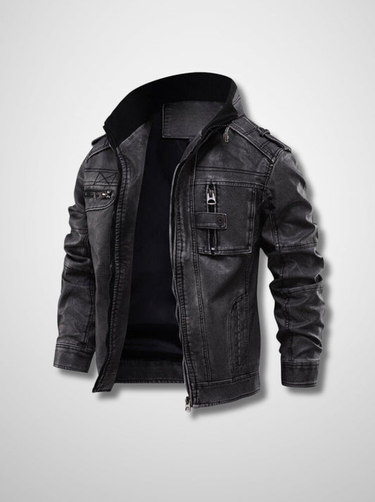 MASON - Vintage leren jas voor heren