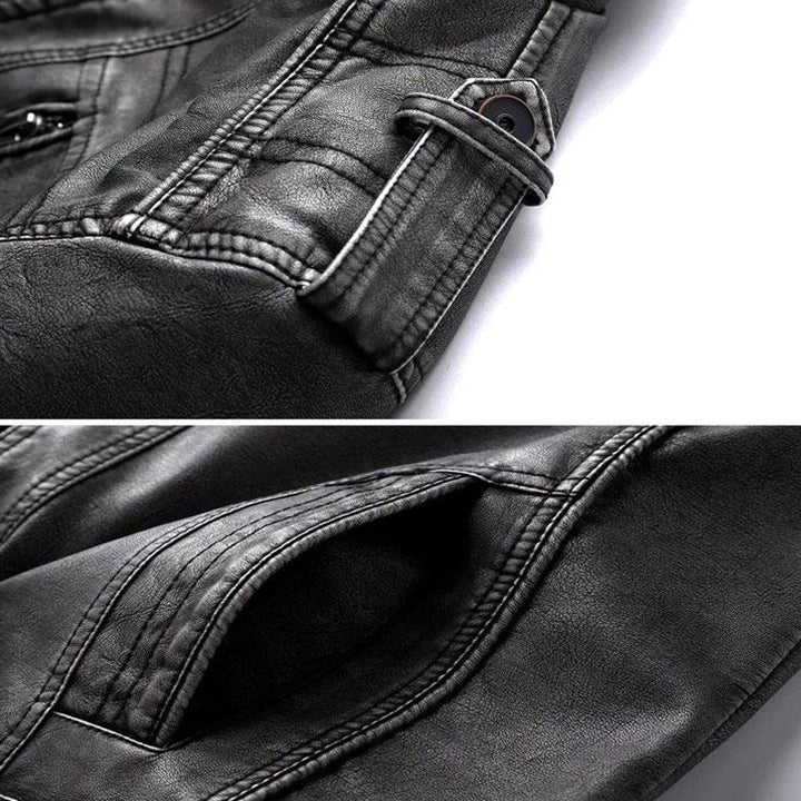 MASON - Vintage leren jas voor heren