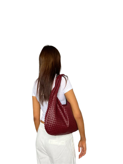 ELISE - Geweven hobo-tas voor dames met een stijlvolle twist