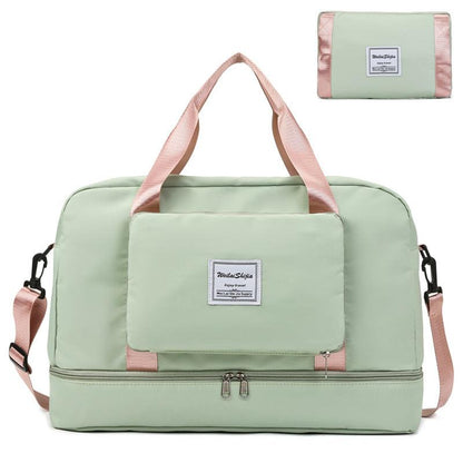 Stijlvolle ruime weekendtas voor dames en heren – Travona LuxeHold - Glamorix