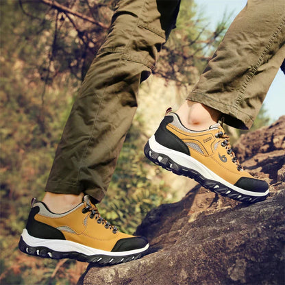 Robuuste heren wandelschoenen met grip en comfort – TRAKFORCE - Glamorix