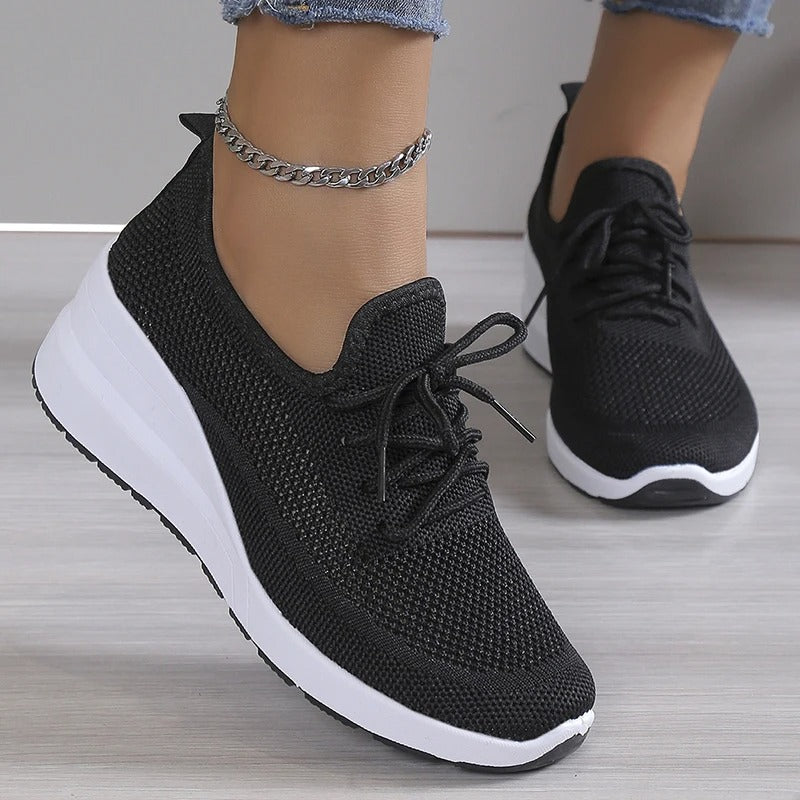 Lichte dames sneakers met ademende mesh structuur – VELORA AIR - Glamorix