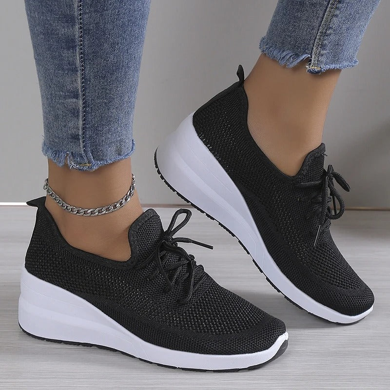 Lichte dames sneakers met ademende mesh structuur – VELORA AIR - Glamorix