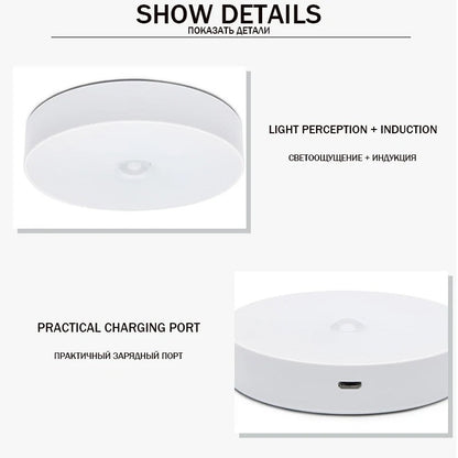 STICKYLIGHT – Zelfklevende Draadloze LED Lamp met Bewegingssensor